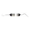 Explorers/Probes – 23/UNC15, Double End - 7 Satin Steel Colours Handle