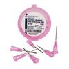 Embouts distributeurs pliables en acier inoxydable Patterson® - 18 Gauge, Pink, 20/Pkg