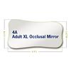 Miroirs photographiques intrabuccaux en rhodium Riofoto, adulte - 4 Extra Long Occlusal