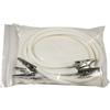 Pinces Super Bib Clips - White, 3/Pkg