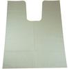 Bavoirs sans chaînette avec attaches – 18" x 25", 250/emballage - Blue, Polybacked Tissue, 18" x 25"