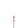 Fraises diamantées BluWhite – FG, fine, rouge, aiguille, nº F858, diamètre de 1,6 mm, longueur de 8 mm, 5/emballage