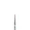 Fraises diamantées BluWhite – FG, moyenne, bleue, conique, cylindre à bout plat, 5/emballage