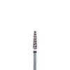 Fraises diamantées BluWhite – FG, fin, rouge, conique, réduction économique, nº G785F, diamètre de 1,8 mm, longueur de 7,3 mm, 5/emballage