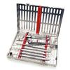 Petites cassettes IMS™ Signature Series® – Capacité de 10 instruments, 5,5" x 8" x 1,25" - Red