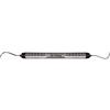 Sondes - # Q-2N, Nabers, avec marquages, double extrémité - # 7 Satin Steel® Colours™ Handle