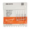 Tungsten Carbide Burs – HM 23 (Tapered Fissure) FG, 5/Pkg - Size #171, 1.2 mm Diameter