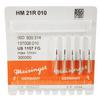 Tungsten Carbide Burs – HM 21R Straight Dome FG, 5/Pkg - Size #1157, 1.0 mm Diameter