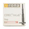 CEREC® 3 and inLab Compact Milling Instruments – Step Bur, 6/Pkg - 14 mm Long