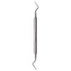 Curettes de débridement – N° 1/2, buccal lingual, manche arrondi n° 4, double extrémité - Debridement Curettes – # 1/2, Buccal Lingual, # 4 Round Handle, Double End