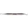 Détartreurs faucilles – Towner pour hygiéniste, H5/U15, double extrémité - 6 Satin Steel Handle