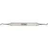 Instruments pour composite Satin Steel XTS – Instrument de profilage Goldfogel 9, double extrémité - Satin Steel XTS Composite Instruments – 9 Goldfogel Contouring Instrument, Double End