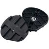 Plaques de montage jetables en plastique