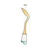 Titanium Nitride Wax Carver, Double End - Hollenback, Lateral