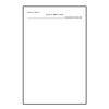 Traditional Note Pads, Personalized, 5-1/2" W x 8-1/2" H, 100 Sheets/Pad; 5 Pads/Pkg