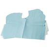 Bavoirs à prophylaxie pour chirurgie buccale - Blue, Waist Length, 29" x 21", 100/Pkg