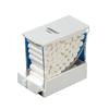 Distributeur de rouleaux de coton Lunamat Roeko – Blanc - Roeko Lunamat Cotton Roll Dispenser – White