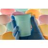 Plastic Cups, 1000/Pkg - Blue