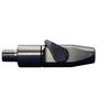 Bull Frog HVE Handpieces – Serviceable Standard/Short, Plastic, Black with 1/2" Swivel Adaptor 