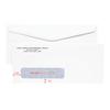 Single Window Envelopes - Self-Seal, Security-Lined, White, Personalized,
9-1/2" W x 4-1/8" H, 500/Pkg