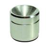 Amalgam Well, Chrome-Plated Brass