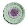 Tampons à polir en peau de chamois avec centre en cuir