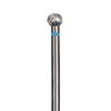 Euro Carbide Burs Crosscut – HP 2.35 mm Shank, 1/Pkg - # D071E-040, 4.0 mm Diameter