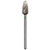 Euro Carbide Burs Crosscut – HP 2.35 mm Shank, Coarse Straight Blade Crosscut - # D251GSQ-060, 6.0 mm Diameter