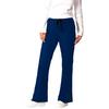 Fashion Seal Healthcare® Ladies' Drawstring Flare Pants, Regular Sizing - Navy, Small