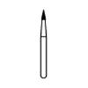 Carbures pour ébarbage et finition NTI® – 12 lames, FG, spéciales/anatomie, 5/emballage - Size #H850.4, 1.2 mm Diameter