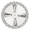 Disques de diamant striés NTI® – HP, double face, 1/emballage - Coarse, Green, # 365, 45.00 mm Diameter, 0.30 mm Thickness