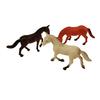 Assorted Plastic Horses, 2-1/2", 12/Pkg
