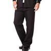 Fashion Seal Healthcare® Unisex Fashion Scrub Pants – 65/35 Fashion Poplin®, Black - Extra Small