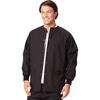 Fashion Seal Healthcare® Unisex Warm-Ups – 65/35 Fashion Poplin®, Black - Extra Small