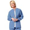 Fashion Seal Healthcare® Unisex Warm-Ups – 65/35 Fashion Poplin®, Ceil Blue - Small