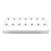 Magnetic Bur Blocks - 14 Holes 14 FG/HP/RA, White
