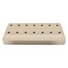 Magnetic Bur Blocks - 14 Holes 14 FG/HP/RA, Beige