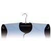 Cintre avec pivot pour poncho panoramique - Panoramic Poncho Hanger with Swivel – 1/2" W x 6-1/4" H x 22-1/4" L