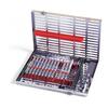 IMS® Signature Series® Large Cassettes – 16 Instrument Capacity, 8" x 1.25" x 11" - Red