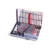 IMS® Signature Series® Small Cassettes – 8 Instrument Capacity, 5.5" x 8" x 1.25" - Red