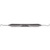 Sonde exploratrice – 3CH, Cowhorn, double extrémité - 6 Satin Steel Handle