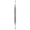 Cosmétique à façonner Instrument B – nº 2 Goldfogel, à deux extrémités, acier inoxydable, Standard manche - Cosmetic Contouring Instrument B – # 2 Goldfogel, Stainless Steel, Standard Handle, Double End
