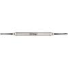 Instruments pour composite Satin Steel XTS – Instrument de profilage Goldfogel 5, double extrémité - Satin Steel XTS Composite Instruments – 5 Goldfogel Contouring Instrument, Double End