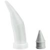 C-R Tubes and Plugs - Separate, Clear, 100/Pkg