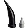 C-R Tubes and Plugs - Separate, Black, 100/Pkg