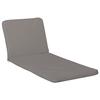 Coussin intégral pour fauteuil en mousse mémoire de première qualité Bodyrest, Gris
