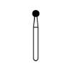 NTI® Diamond Burs – HP, 1/Pkg - Medium, Gray, Round, # M801, 2.3 mm Diameter
