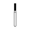Mini fraises diamantées NTI® – ÉPG, 5/emballage - Super Coarse, Black, Cylinder Flat End,  SC836, 1.4 mm Diameter, 6.0 mm Length