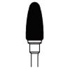 Couteaux universels NTI® - Coupe surtaillée massive, HP, 1,75"Longueur de tige, Triple noir