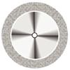 Disques de diamant Superflex NTI® – HP, 1/emballage - Single Sided, Medium, Gray, # 911HU, 22.00 mm Diameter, 0.20 mm Thickness
